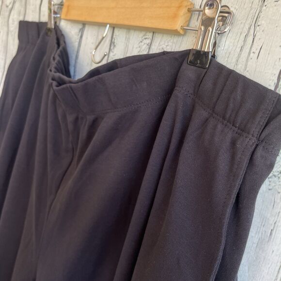 Lands End Womens Sport Knit Straight Leg Pants Size 3X Stretch Elastic Waist - Picture 3 of 9